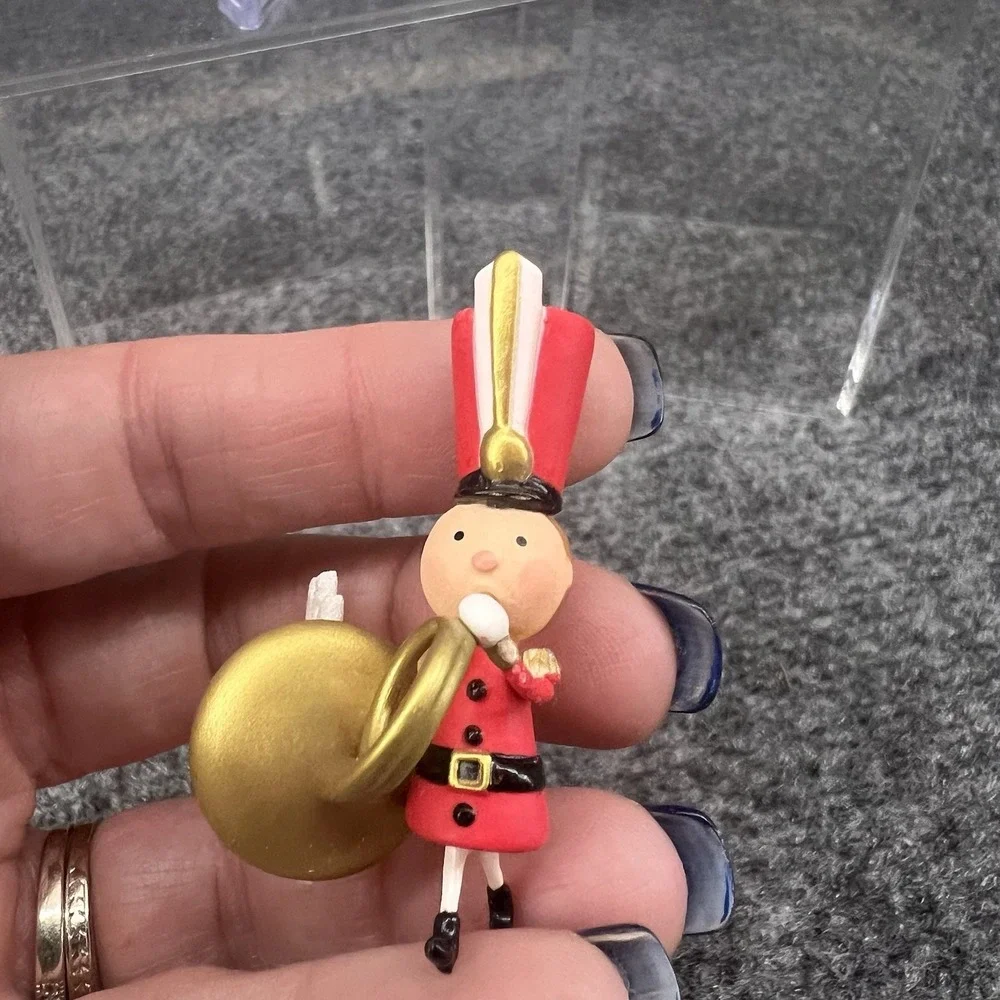 2020 Hallmark Festive French Horn Limited Edition Miniature Ornament LPR3441